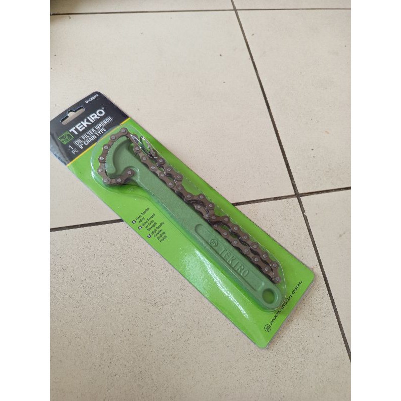 TEKIRO Kunci Filter 9 Inch Kunci Oli Filter Wrench Tekiro