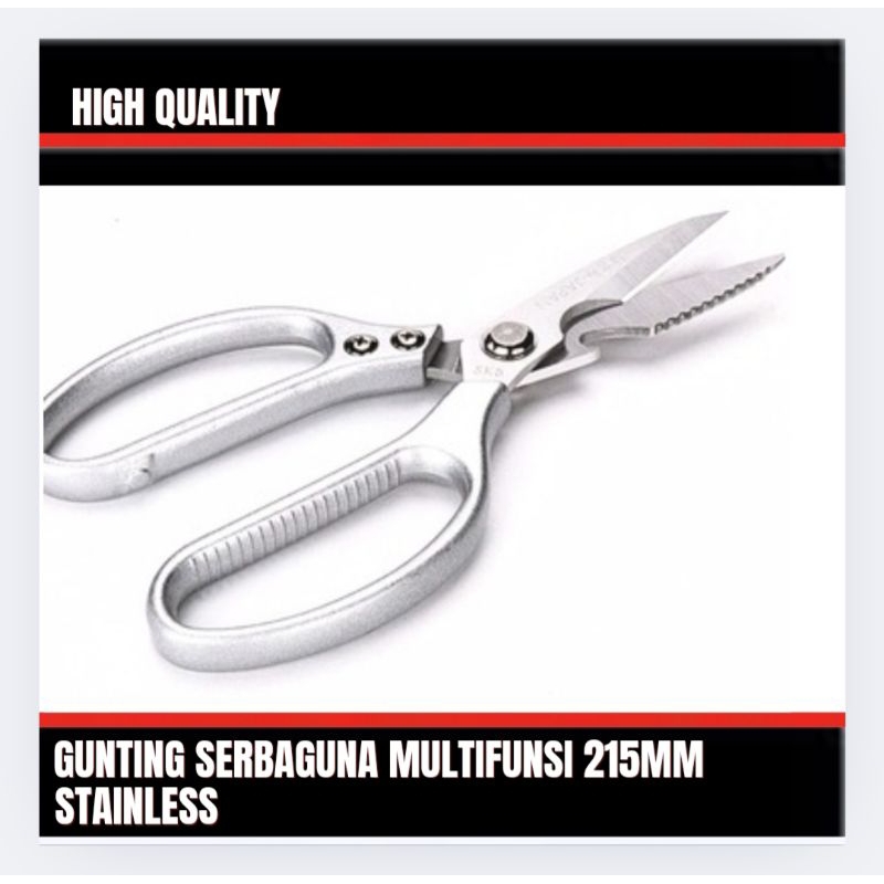 

Gunting Serbaguna Gunting Multifungsi Seng Kawat kertas kain Sisik Ikan