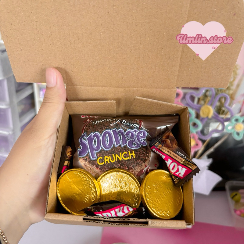 

Mini Gift box coklat hampers kado ulang tahun souvenir umlin bts