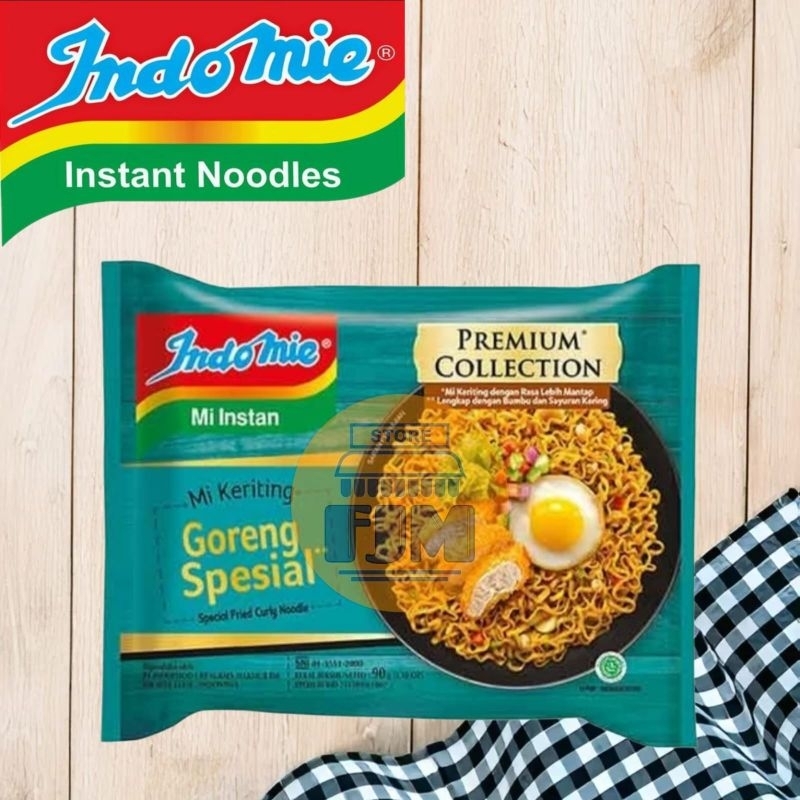 

Indomie mi keriting rasa goreng spesial
