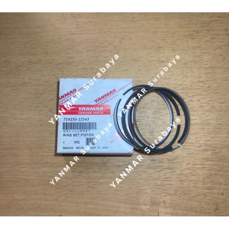 Ring Set Yanmar L40 0,25 714250-22543 Original