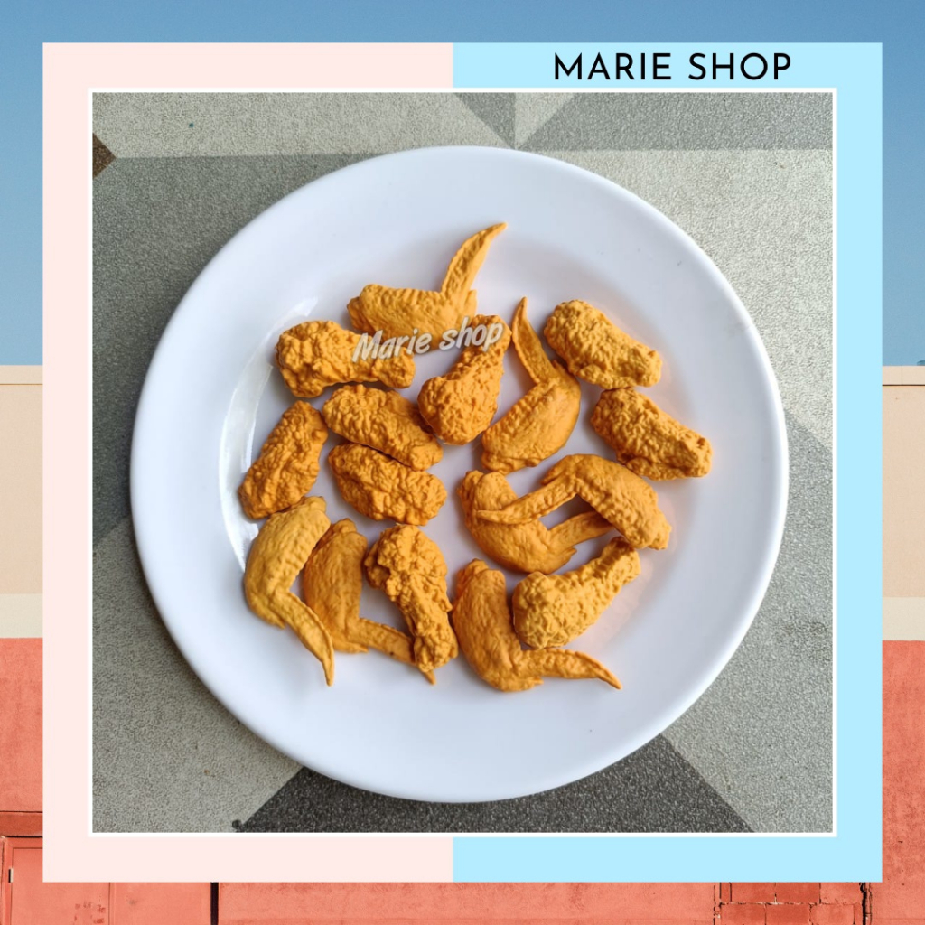 

PENGHAPUS FRIED CHICKEN - PENGHAPUS PENSIL BENTUK AYAM GORENG FANCY LUCU - ERASER FRIED CHICKEN