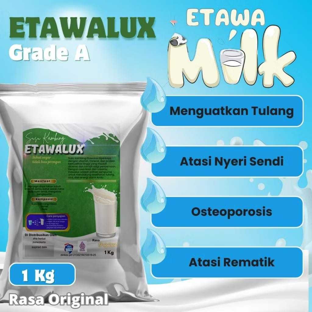 

Susu Kambing Etawa Premium 1kg Rasa Original