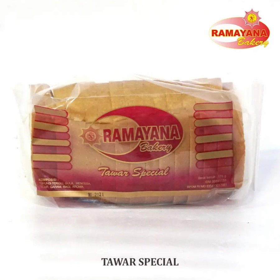 

Tawar Spesial Kulit | Roti Tawar Ramayana