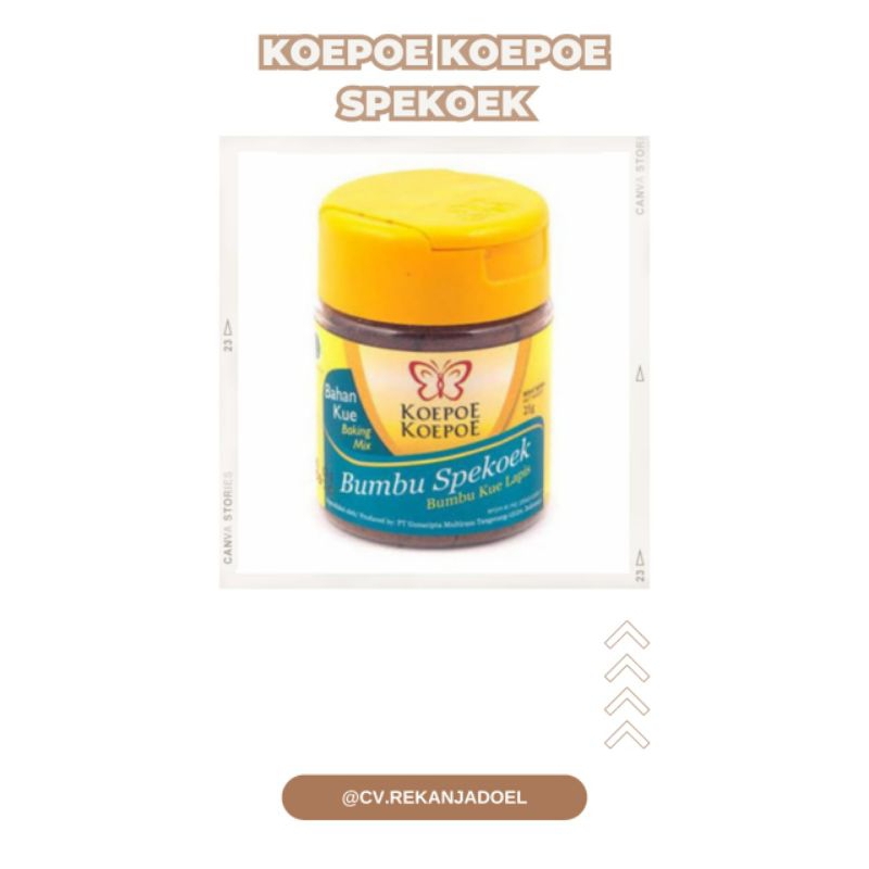 

koepoe bumbu spekoek 25gr