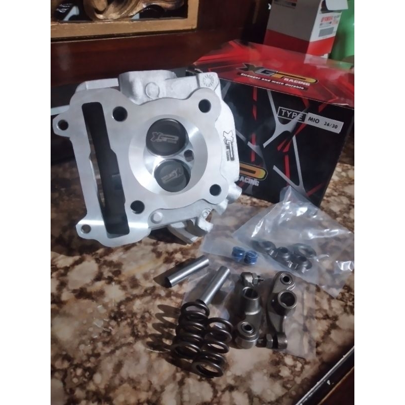 kop heat mio 4 klep dan 2 klep klep 28/24 dan 26/30 XGP racing