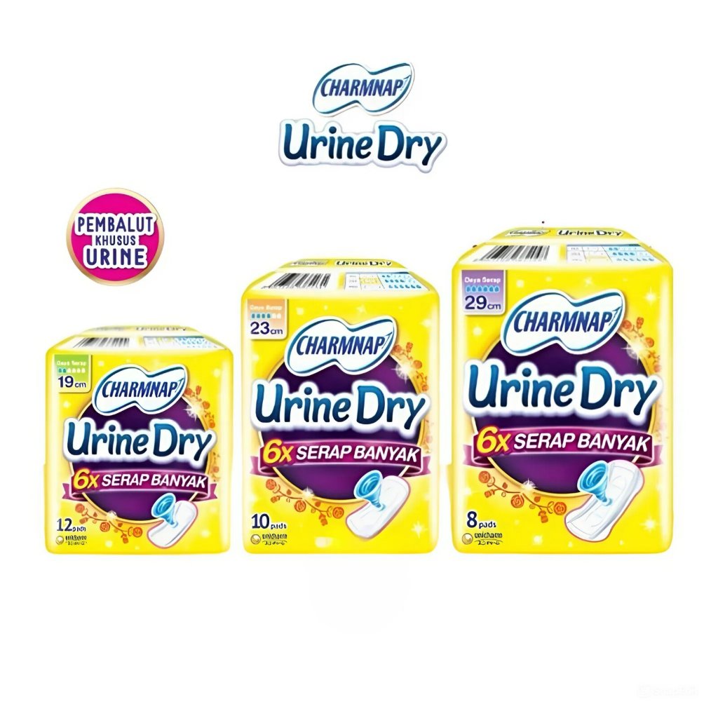 CHARMNAP URINE DRY / PEMBALUT KHUSUS URINE