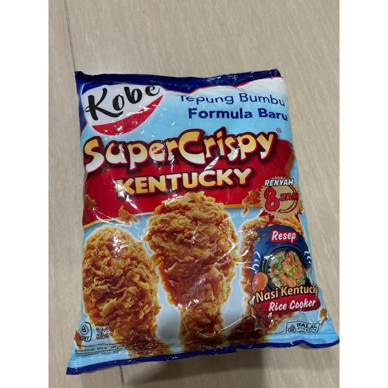 

Kobe Tepung Bumbu Kentucky Super Crispy 850gr