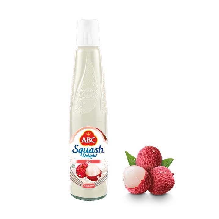 

Sirup ABC Squash Delight Rasa Leci 460 ML