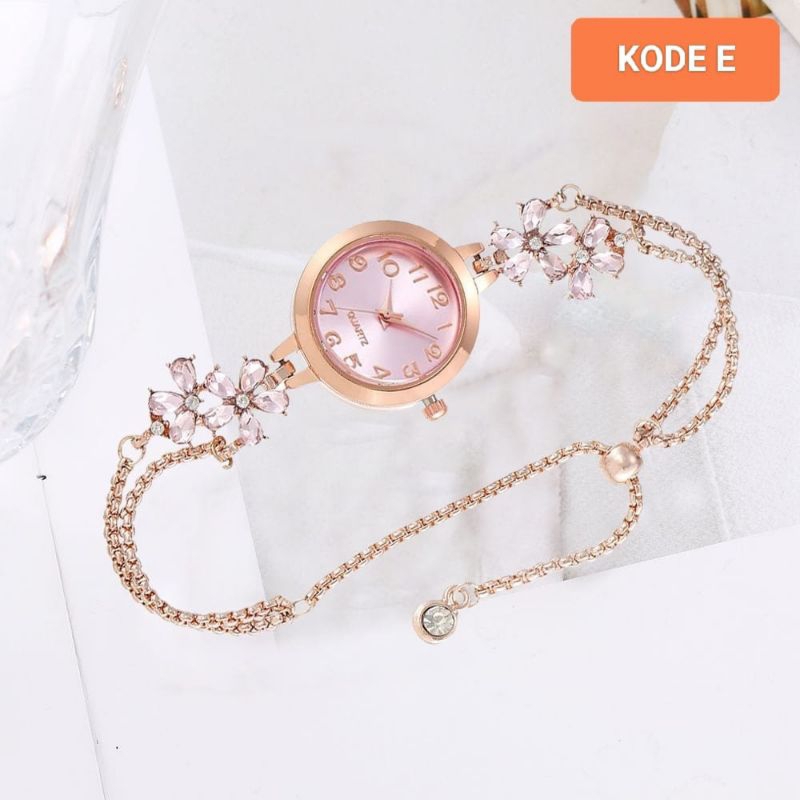 Jam Tangan Serut Jam Tangan Wanita Jam Tangan Mewah
