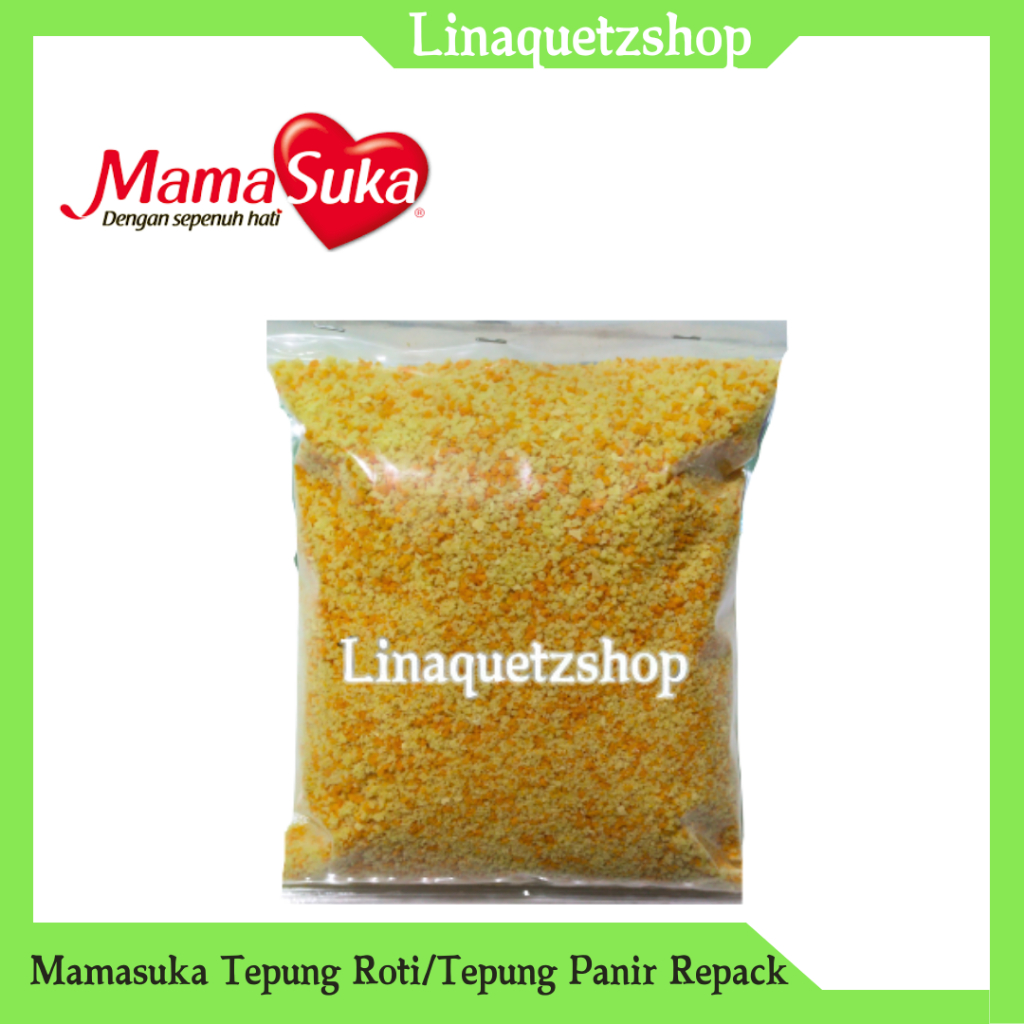 

MAMASUKA Tepung Roti/Tepung Panir/Bread Crumb Mix ( KEMASAN REPACK)