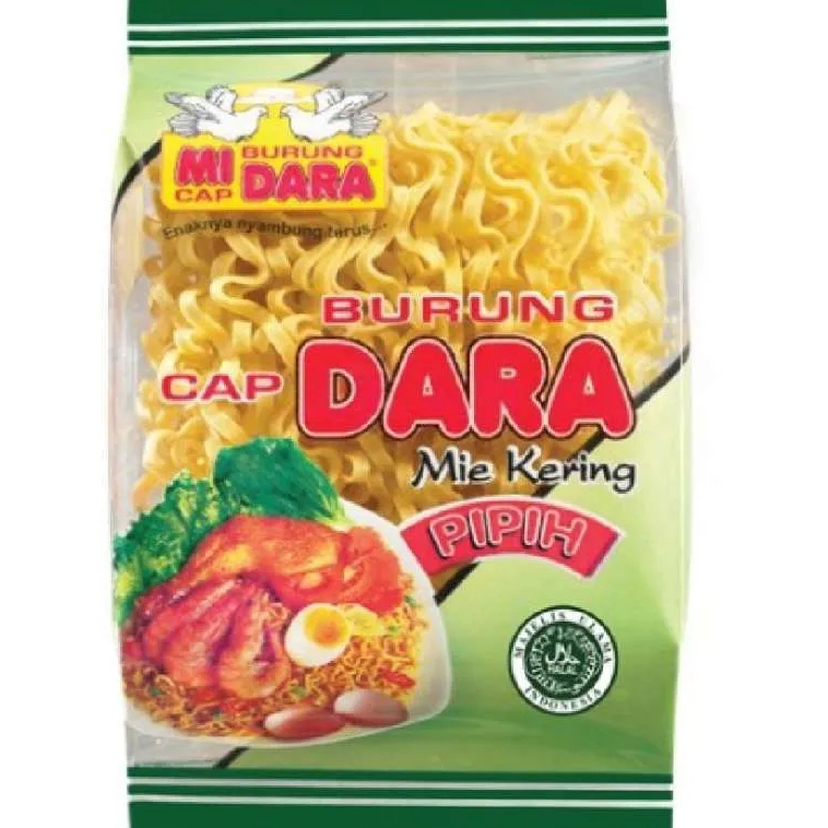 

Mie Burung Dara (pipih) 140gr