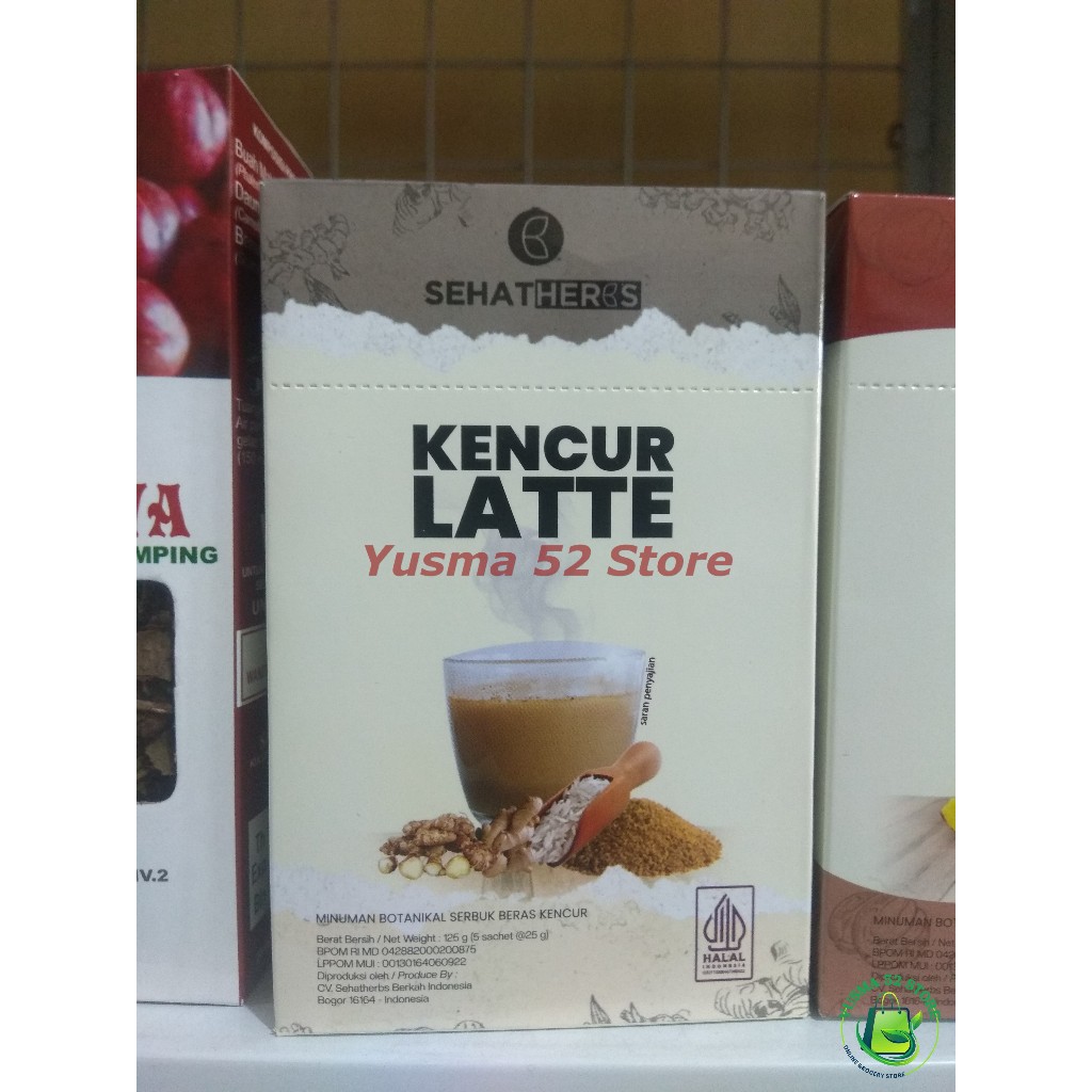

Kencur Latte 125gr Minuman Botanical Serbuk Beras Kencur