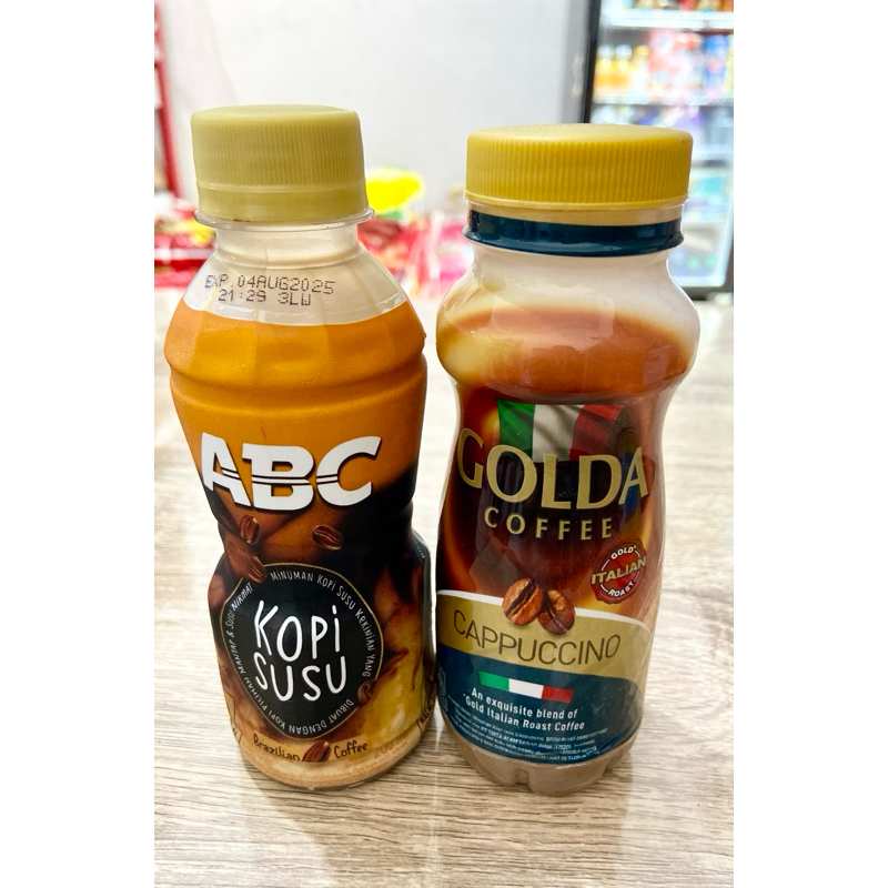 

minuman kopi abc golda botol