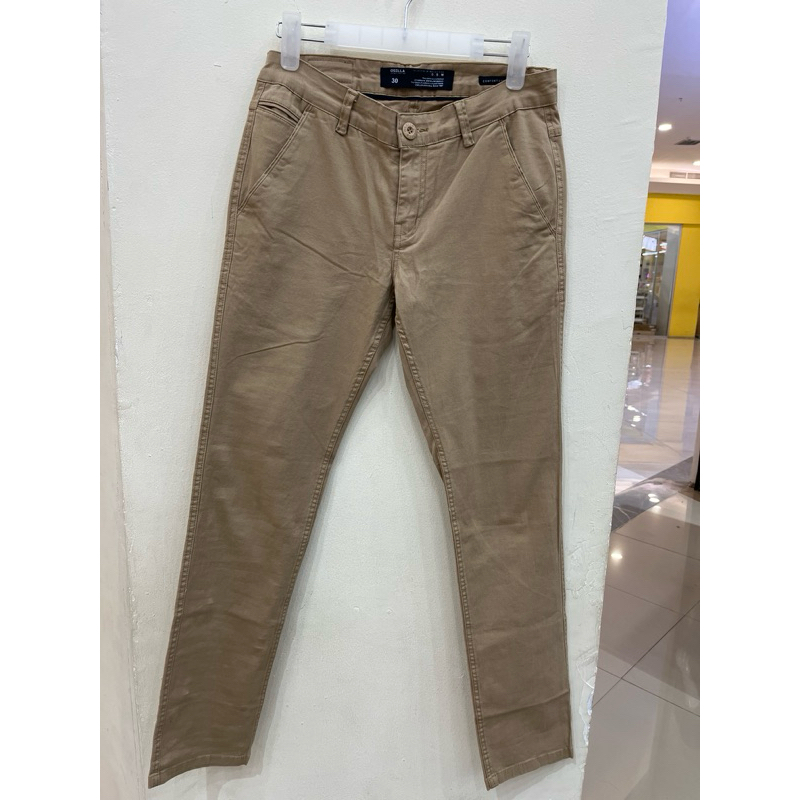 CELANA CHINOS STRETCH PRIA DEWASA OSELLA ORIGINAL 100%