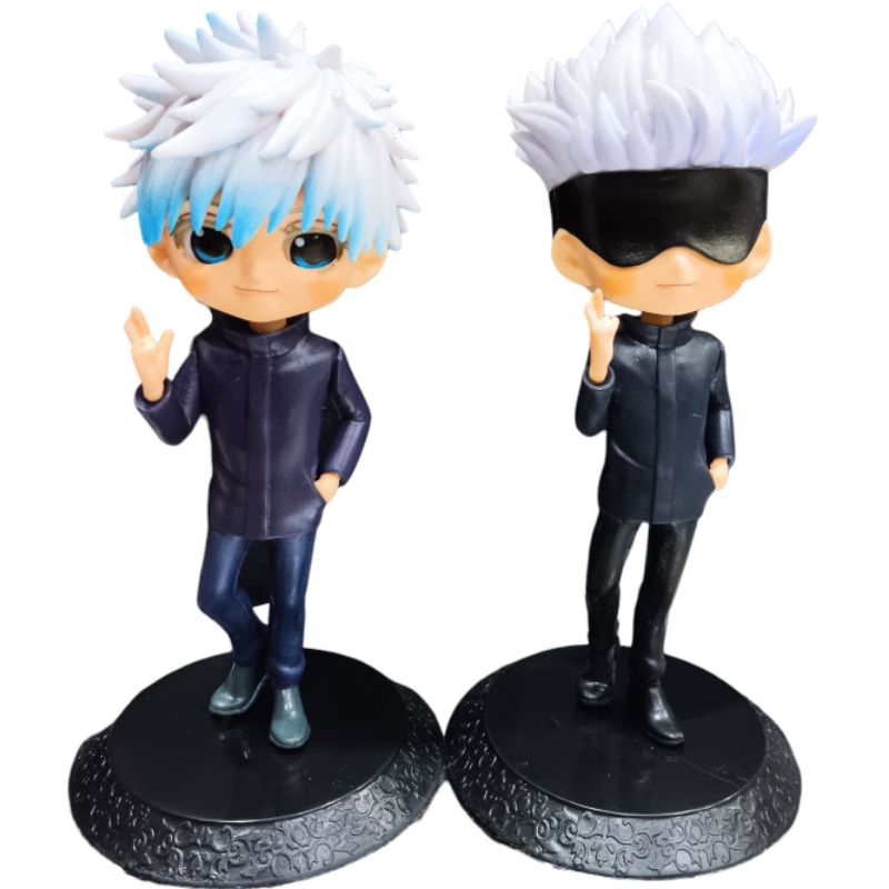 Action Figure Anime QPosket Jujutsu Kaisen Satoru Gojo Chibi Size Collection