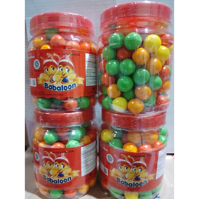 

Permen Bubble gum Babalon isi 125 butir