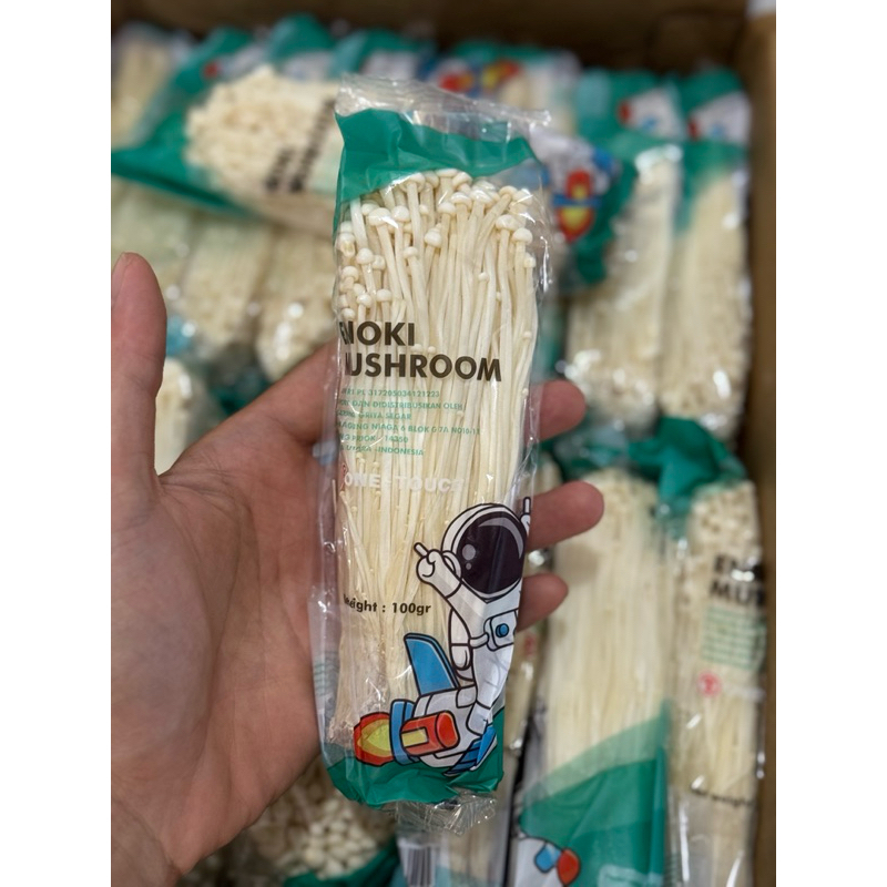 

Jamur Enoki / Enoki Mushrooms 100gr