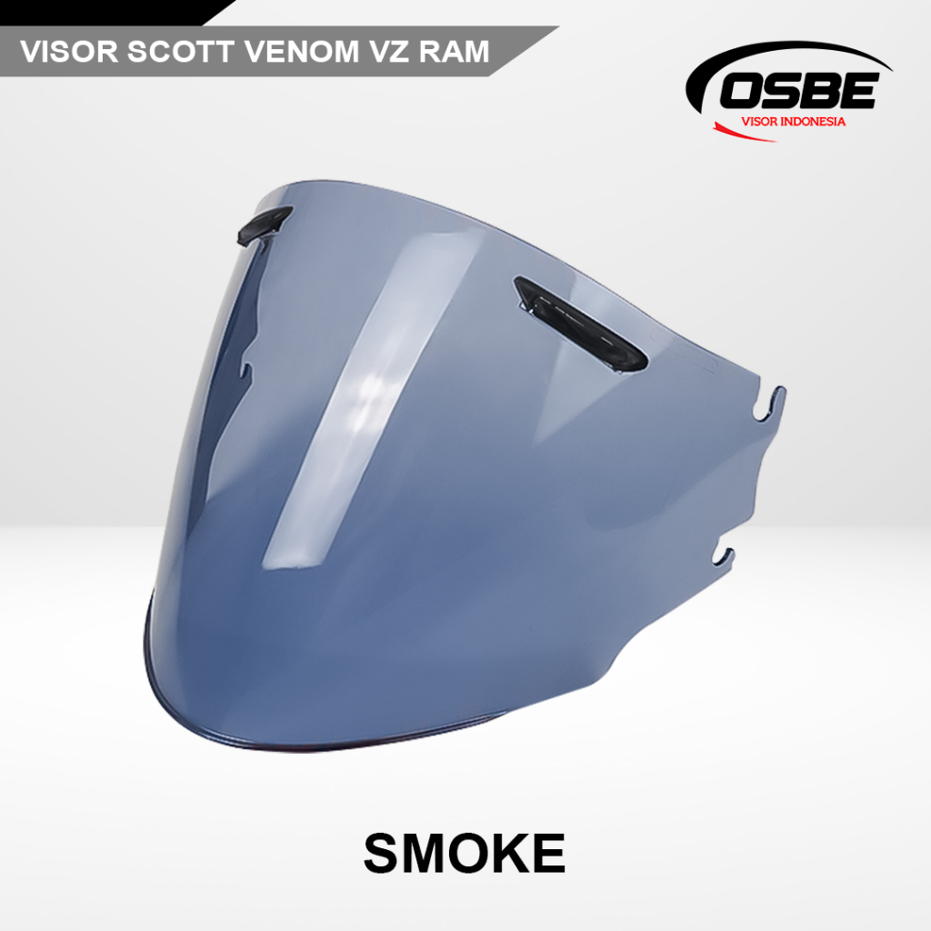 OSBE Visor Helm Scott Ram 4  Kaca helm half face / Original SNI