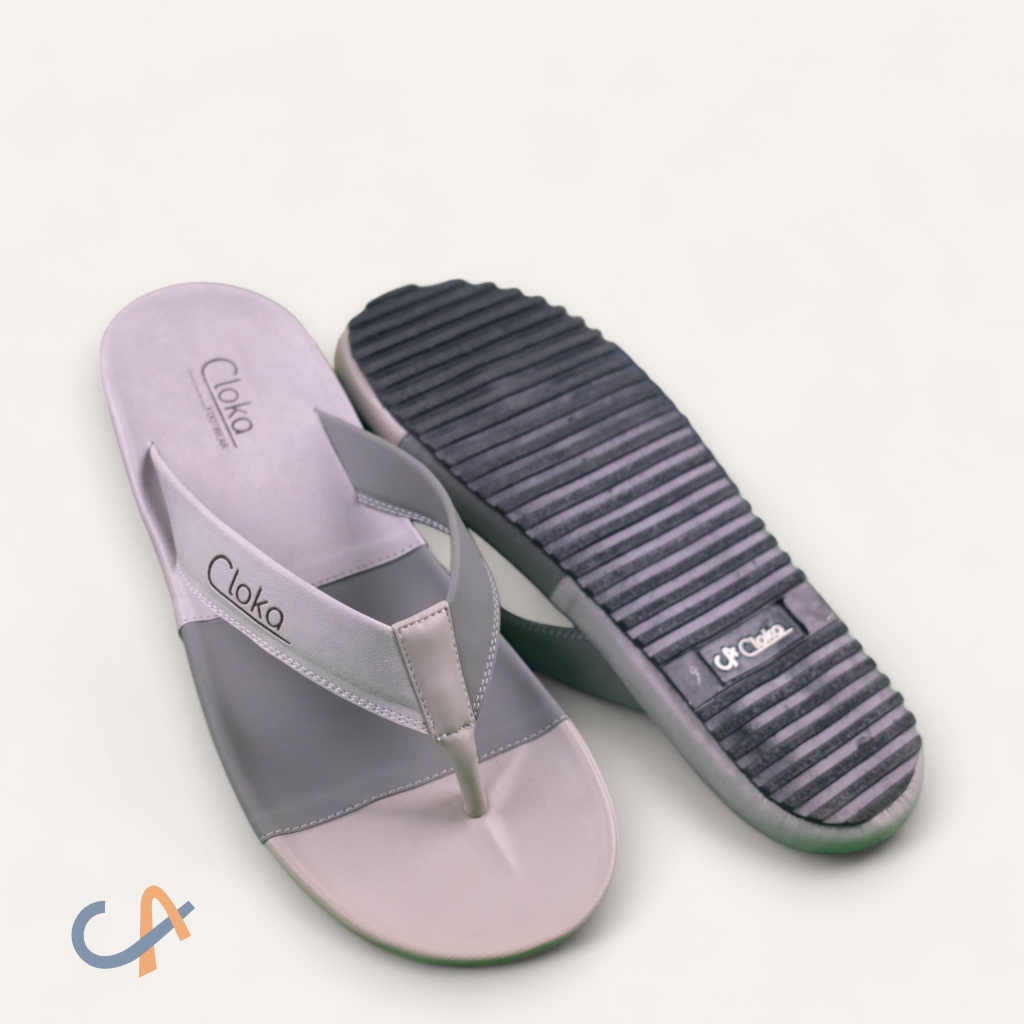 Sandal Jepit Pria Distro Santai Kasual Flip Flops Big Size 47 48 49 50 Anti Slip Cloka Cava