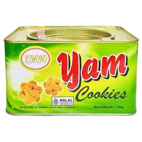 

[700 Gram] Kimono Yam Cookies Biskuit Kaleng 700 gr Murah