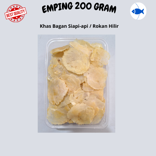 

Emping (Kerupuk Melinjo) mentah/Emping/Kerupuk Emping 200 Gram