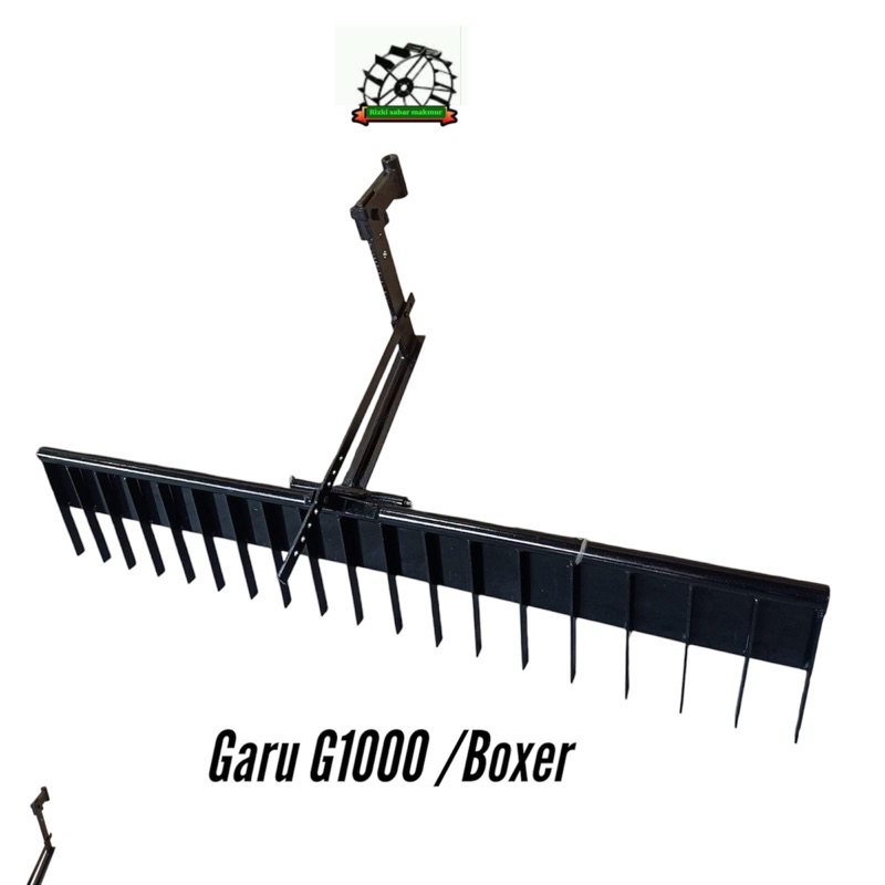 Alat bajak  sawah  Garu/sisir panjang 150cm 190cm Traktor  Quick G1000 Boxer G600 & G3000