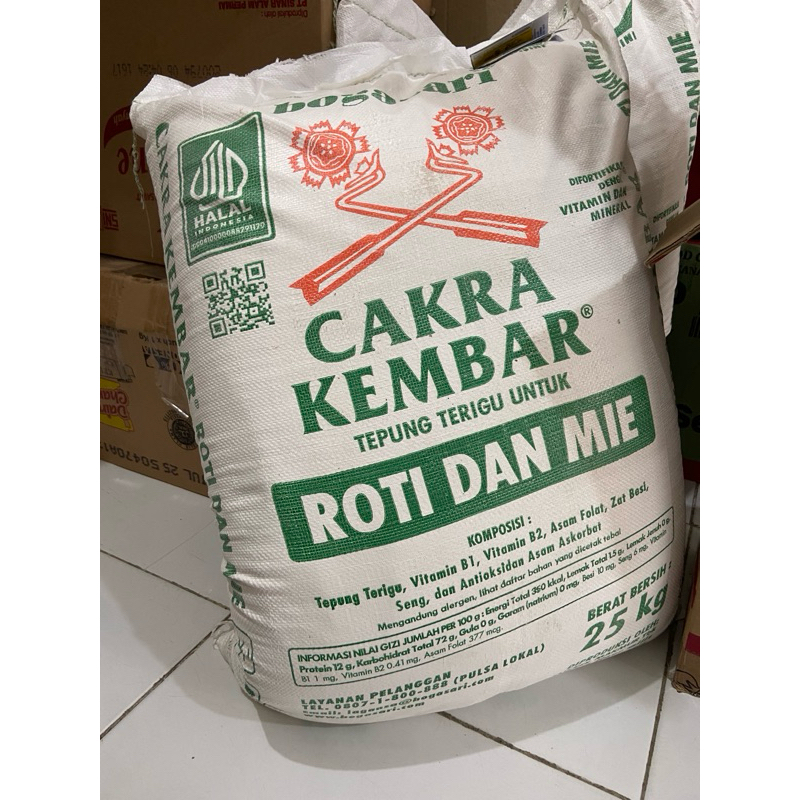 

Tepung Cakra kembar 25kg