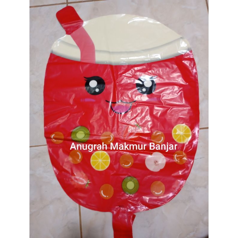 balon gas karakter boba