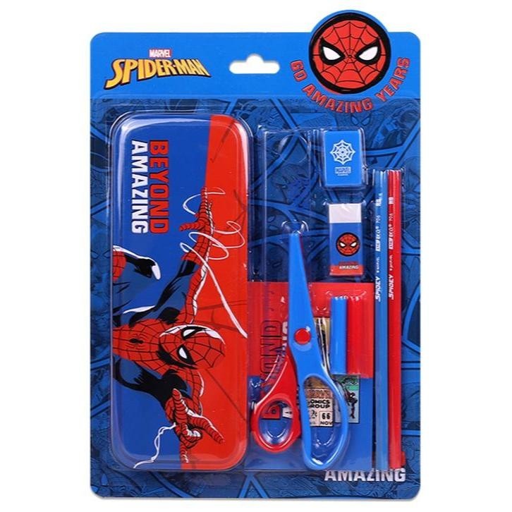 

STUDY SET STATIONERY ALAT TULIS SEKOLAH KARAKTER Spiderman
