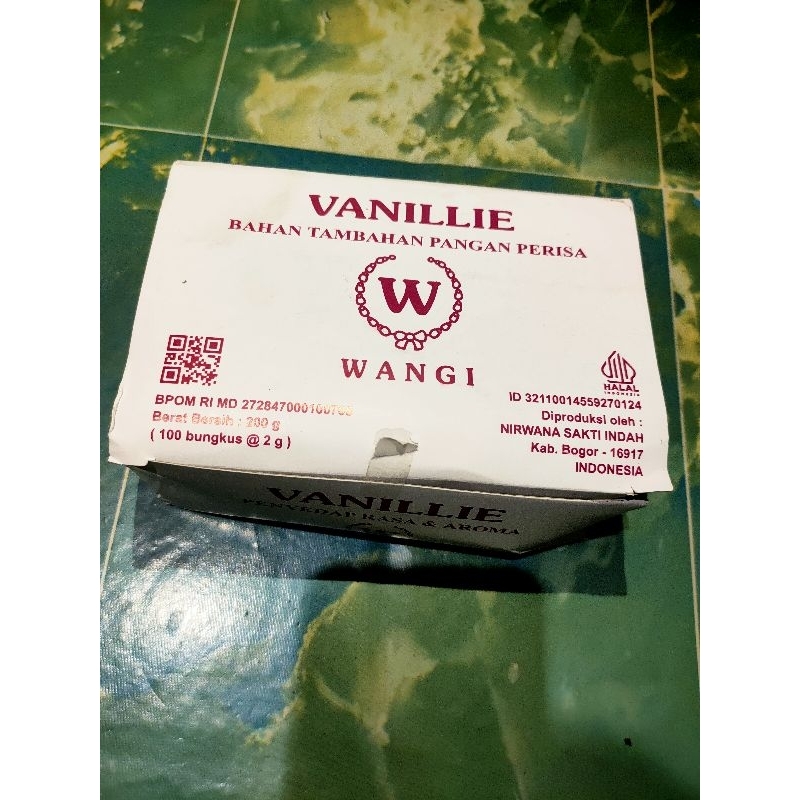 

Vanillie Crist sachet 2gram