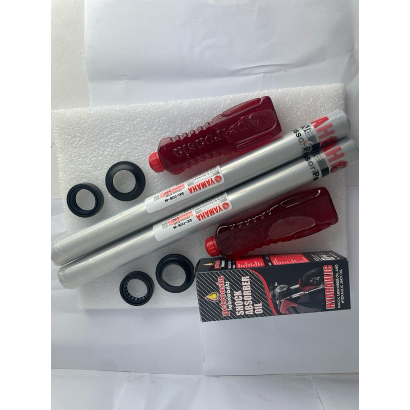 Paket As Shock Depan (50C) Buat Motor Jupiter Mx New/Baru dan Jupiter Mx 135(sok+oli+seal+abu)