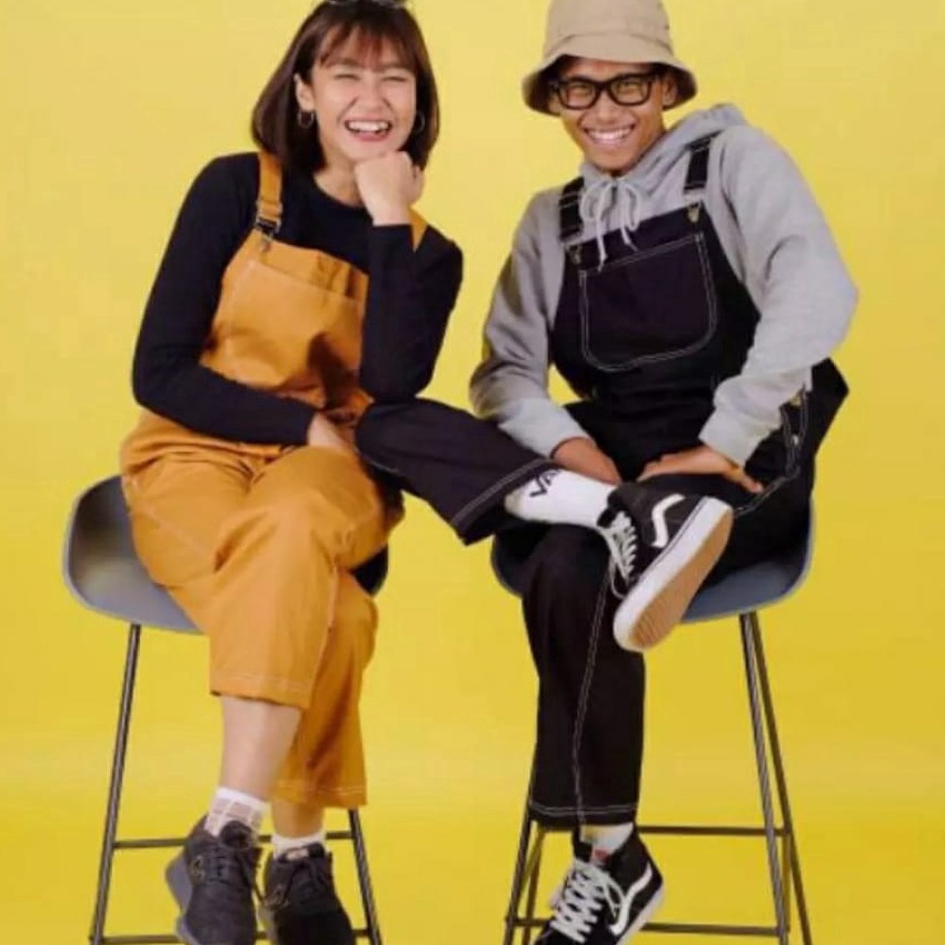 Cashback Kodok overall unisex satuan celana kodok pria wanita