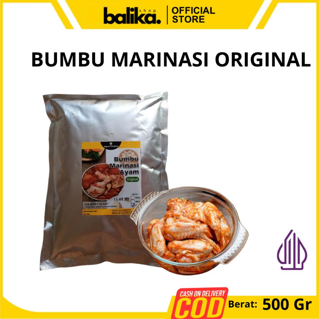 

Balikashop Bumbu Marinasi juicy original 500 gram