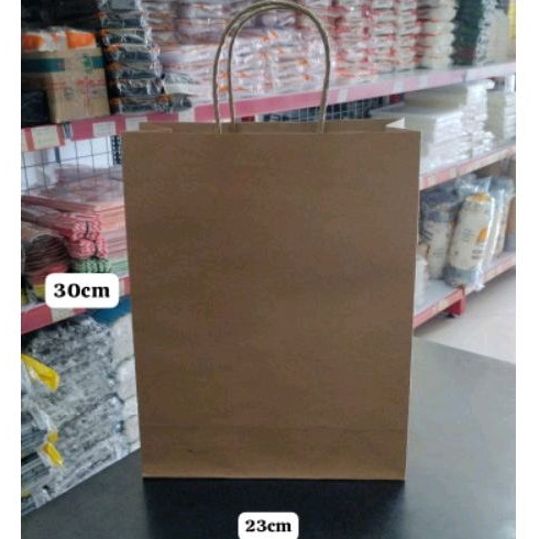 

READY STOK SIAP KIRIM PAPERBAG PAPER BAG 23x30 23 cm x 30 cm TAS