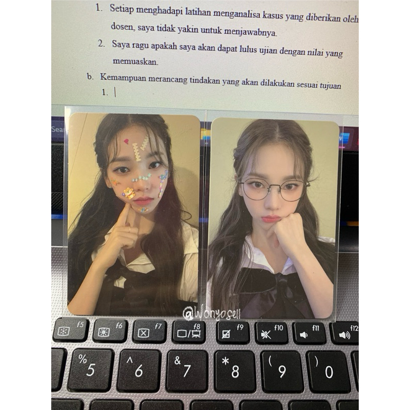 pc karina photopack specs sticker set (booked)