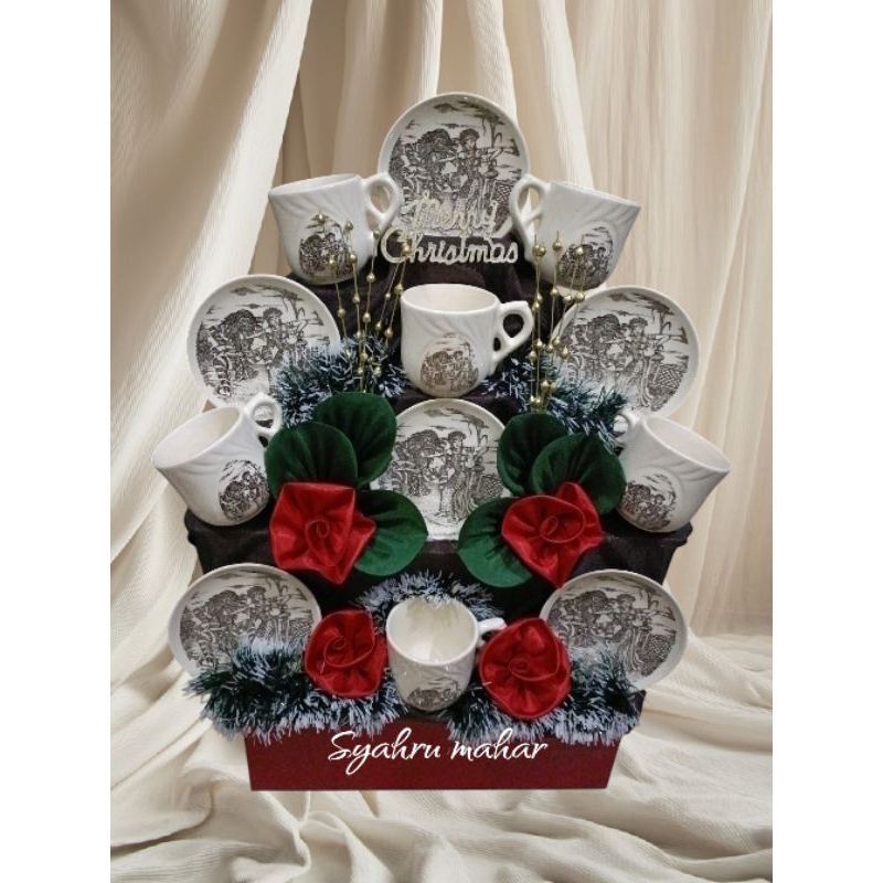 

parcel natal murah/parcel cangkir/parcel teaset