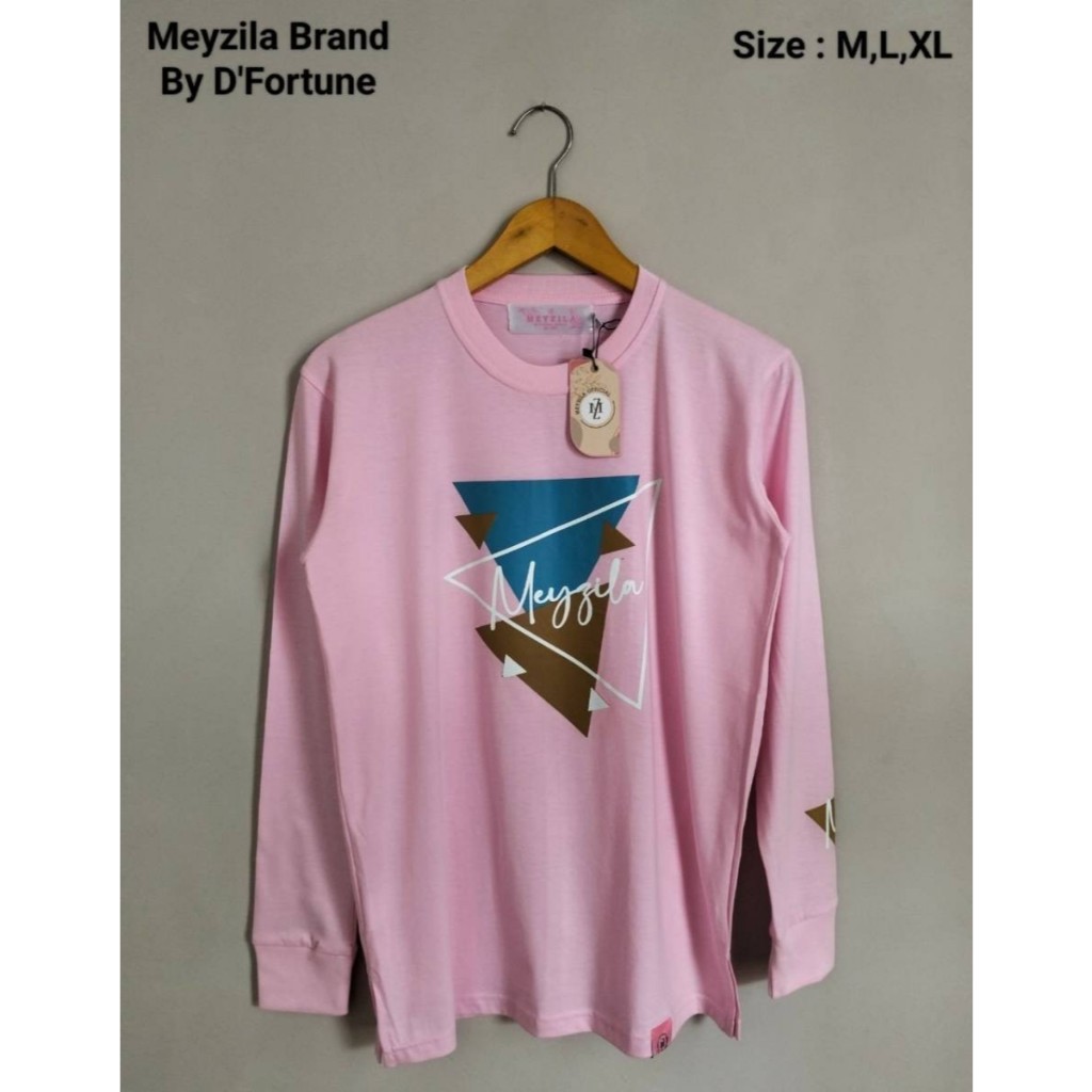 Kaos Tshirt Meyzila | Kaos Distro Cewek | Kaos Lengan Panjang cewek