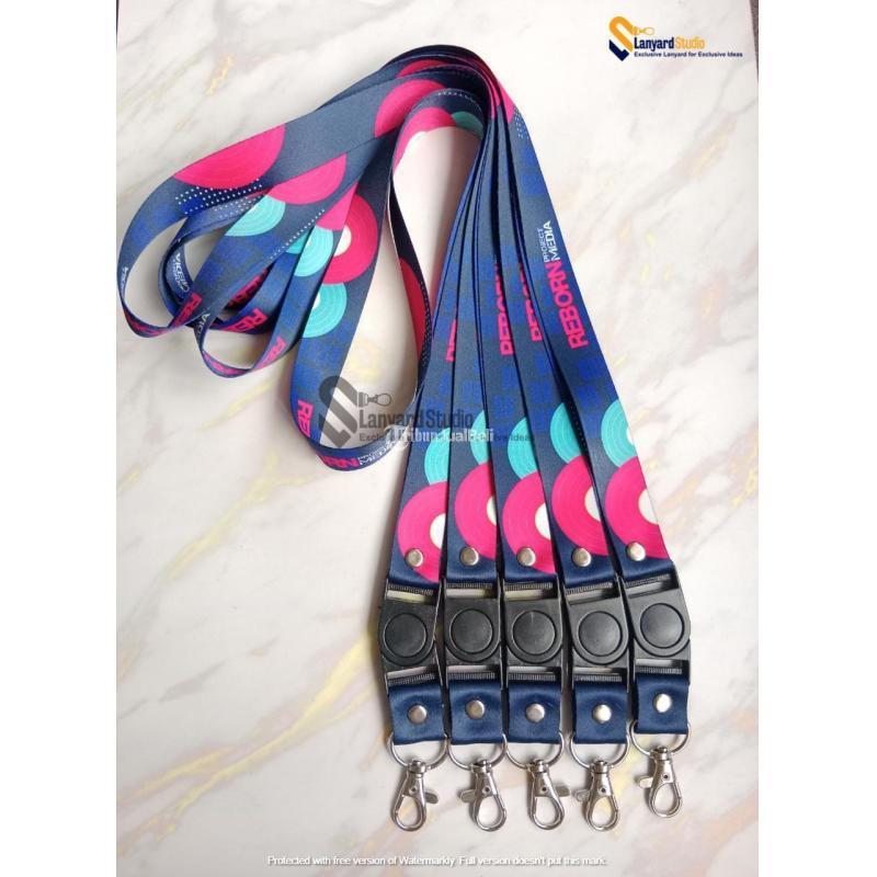 

Lanyard cetak 2 sisi