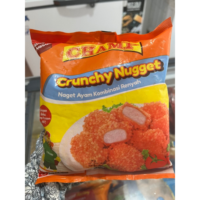 

Champ Nugget Ayam Crunchy 225gr/450gr