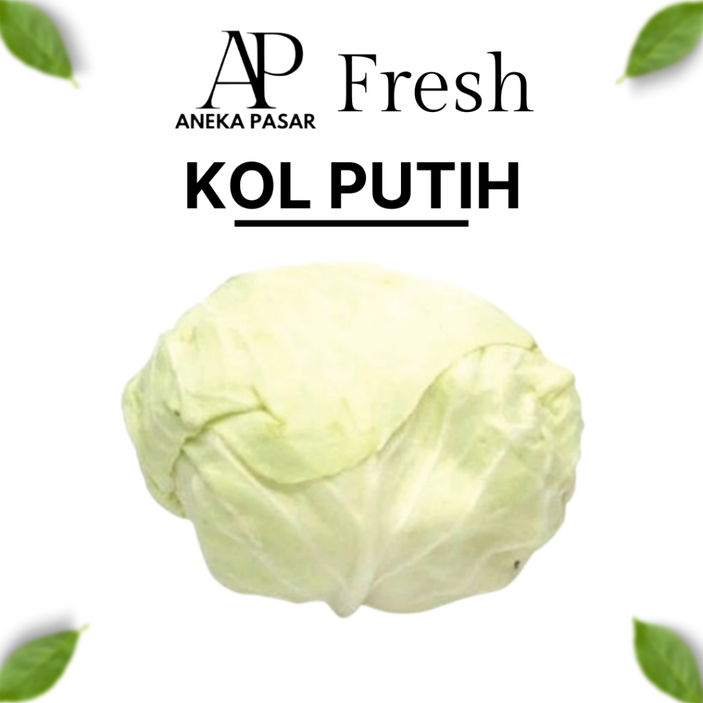 

KOL PUTIH GUBIS KUBIS - Berat 1 kg Sayur Sayuran Segar