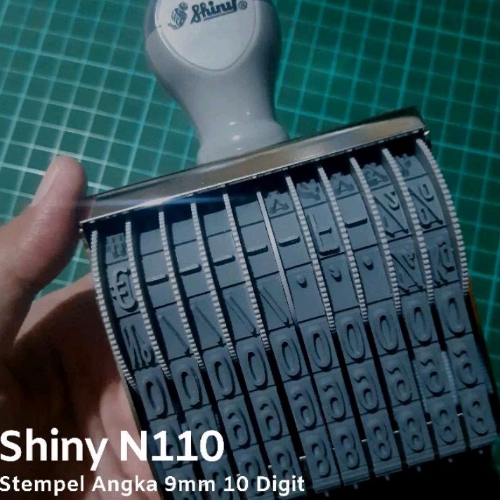 

Diskon Keren Stempel Angka 1 Digit 9mm 7mm Manual Shiny N11 N11 N21 N21