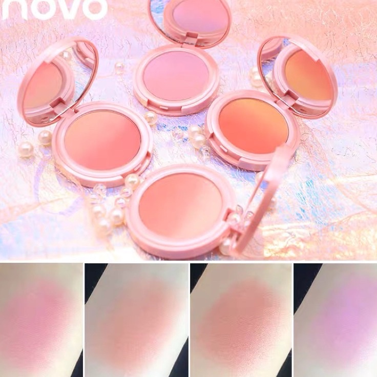 Paket Terbaik  Novo Perona Pipi BPOM FOCALLURE COLOR MIX FACE MINERAL PIGMENT BLUSHER BLUSH POWDER