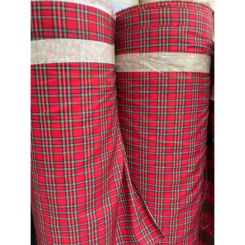 KAIN KATUN TC KOTAK KAIN BAJU KAIN KEMEJA