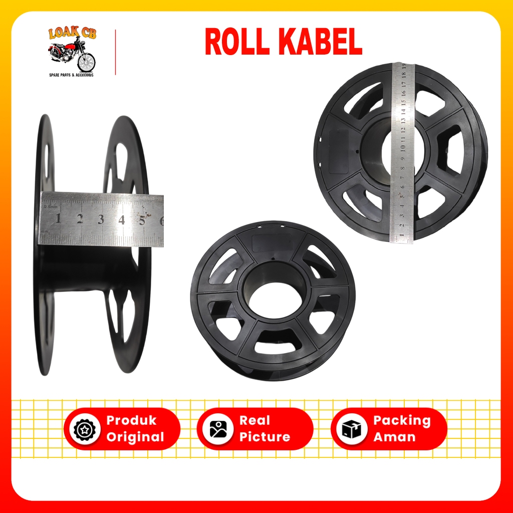 Spool Roll 3d Bekas Roll Kabel Roll Gulungan Kabel Benang Bahan Plastik Abs