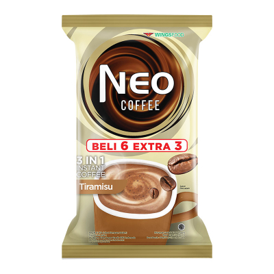 

NEO Coffee 3 in 1 Kopi Tiramisu Sachet 9 x 20 g