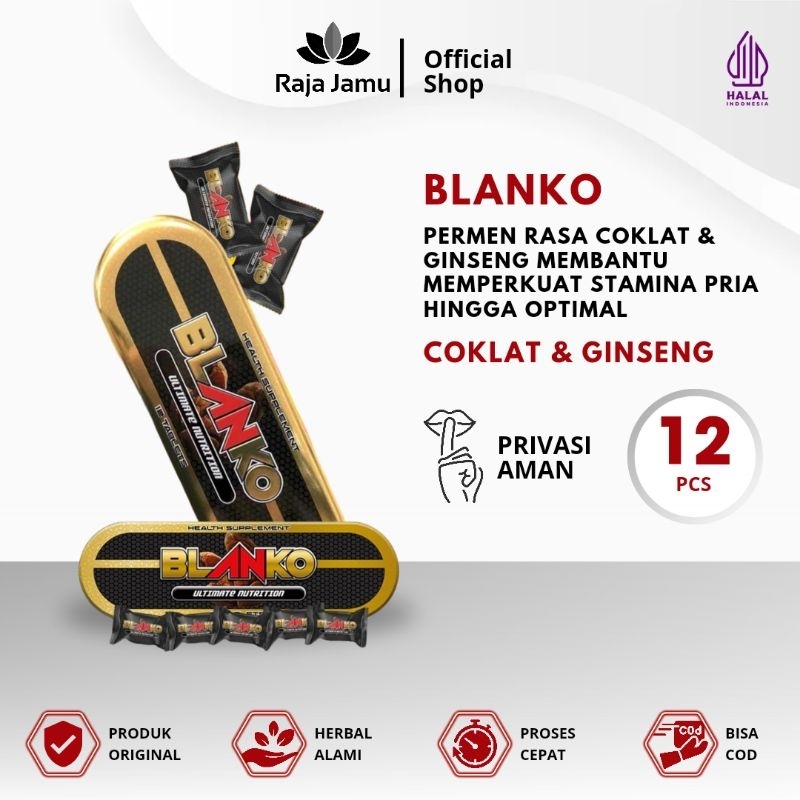 Permen Blanko Candy Original Rasa Coklat | Permen Stamina Pria Kuat Tahan Lama