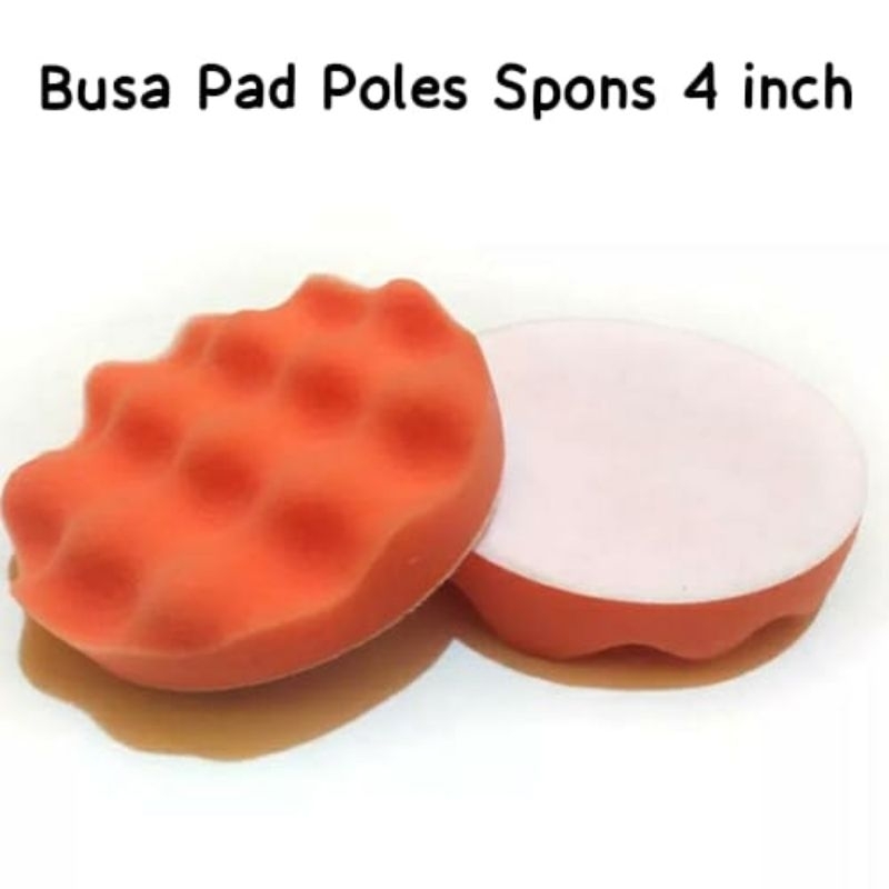 Busa Spon Pad Poles 4 Inch 1 biji