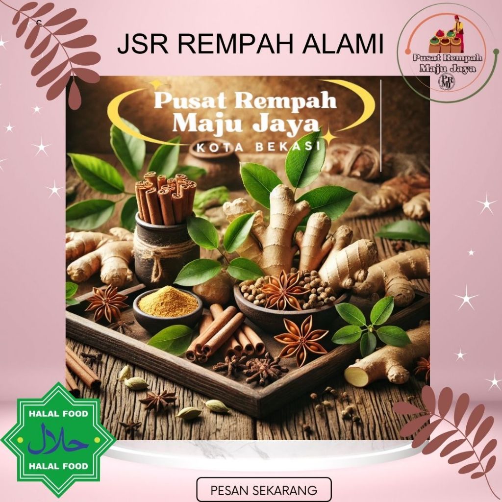 

JSR Rempah Alami dan menyehatkan 15gr
