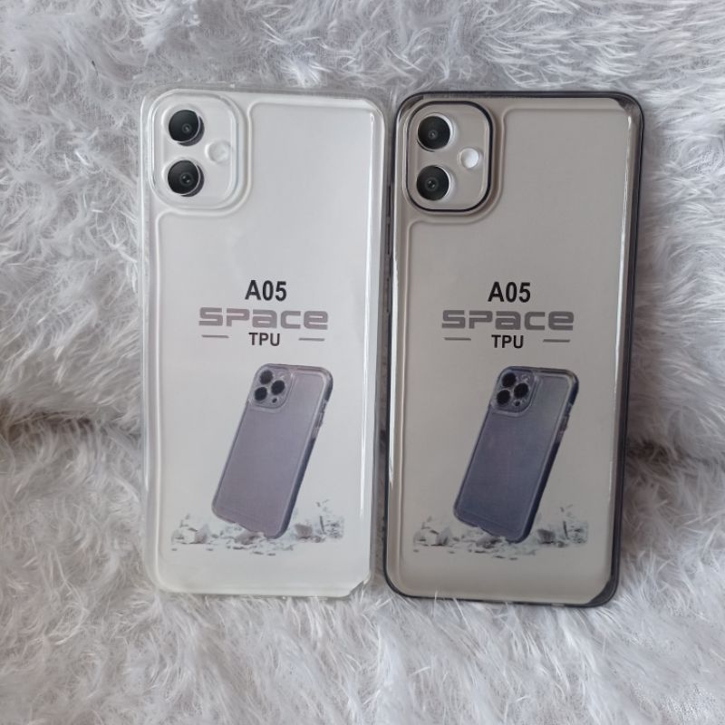 SOFTCASE CASING BENING TELASPARAN TYPE SAMSUNG A05 PELINDUNG BELAKANG NYA HP DAN CAMERA READY